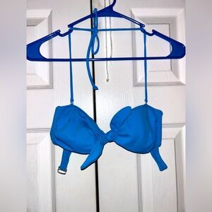 Victorias secret blue Bikini Top